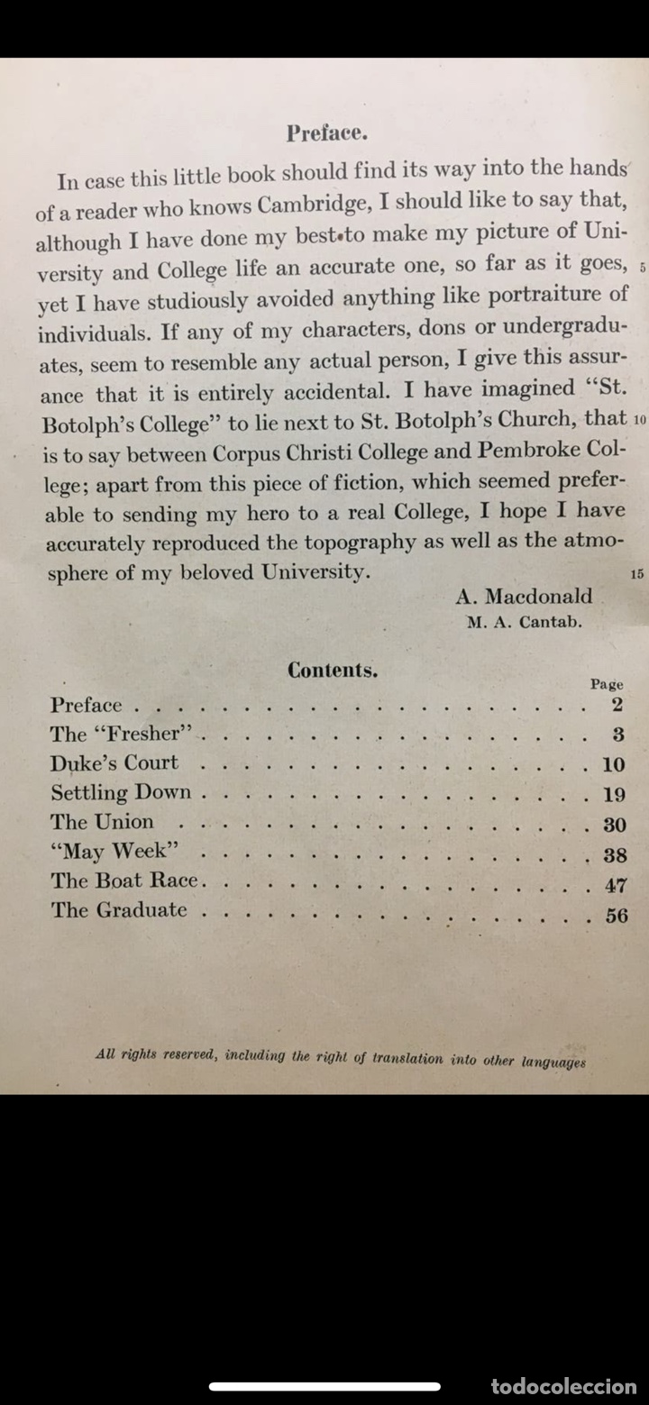 Libros de segunda mano: THE UNDERGRADUATE / Macdonald - Foto 3