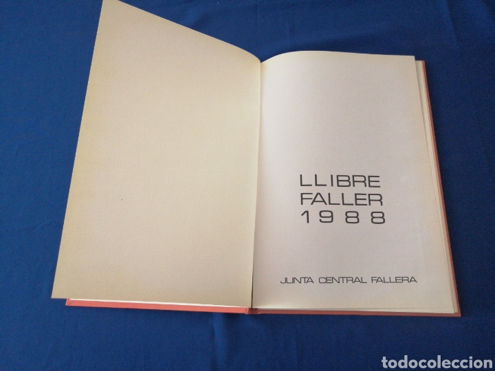 Libros de segunda mano: LIBRO FALLERO 1988 JUNTA CENTRAL FALLERA - Foto 2