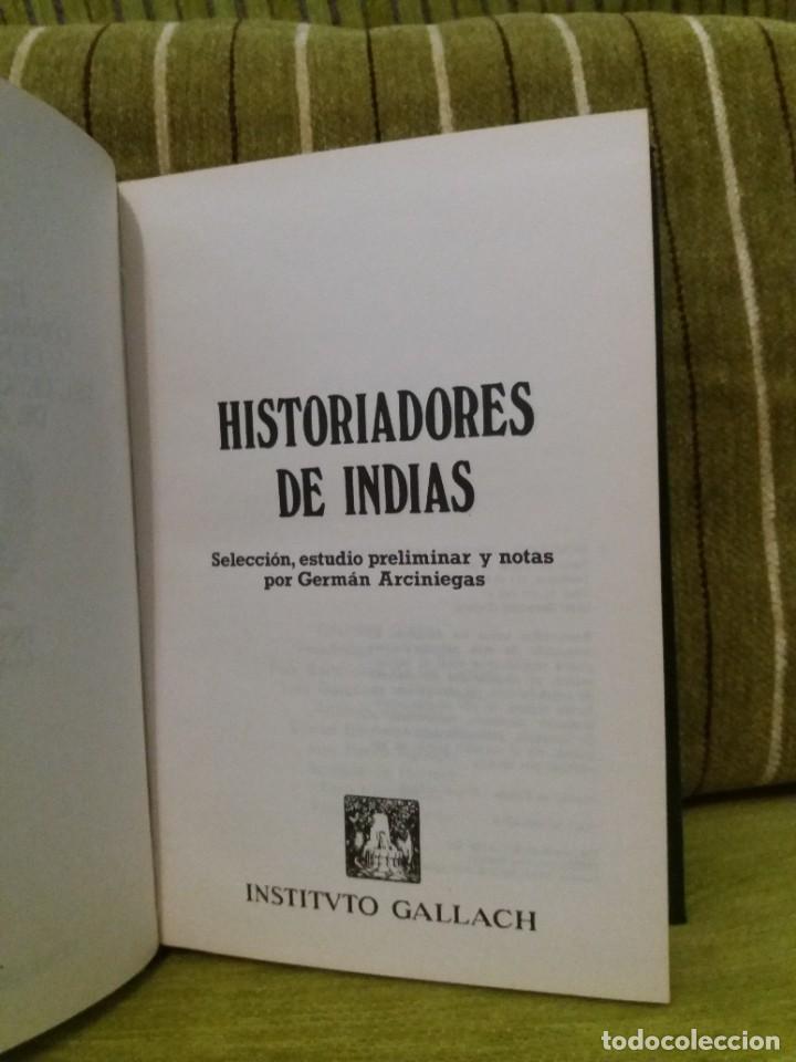 Libros de segunda mano: HISTORIADORES DE INDIAS - Foto 4