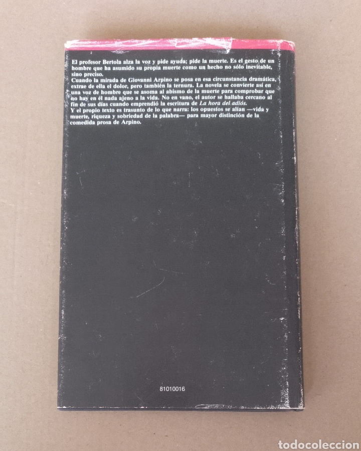 Libros de segunda mano: La hora del adios. Giovanni Arpino. Ediciones B. Libro - Foto 10