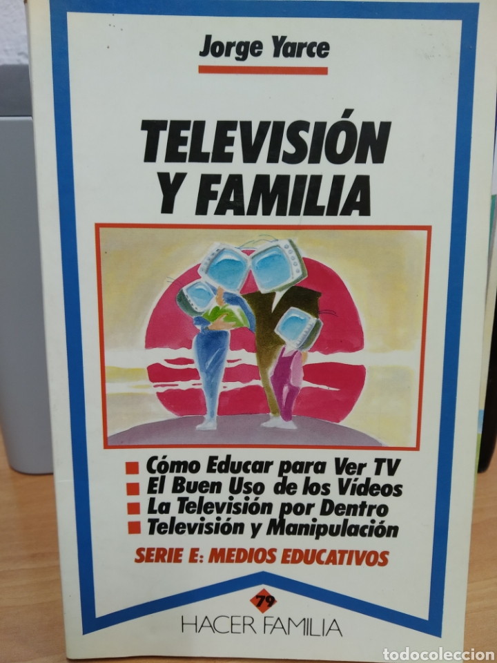 Libros de segunda mano: TELEVISI&Oacute;N Y FAMILIA. JORGE YARCE. - Foto 1