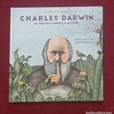 Libros de segunda mano: CHARLES DARWIN. EL VIAJE QUE CAMBIÓ LA HISTORIA. VEGUETA EDICIONES, UNICORNIO DE PAPEL, 2018
