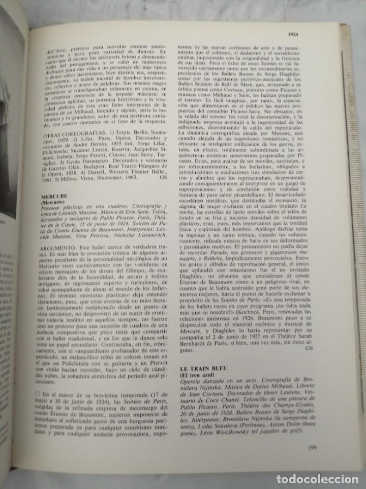 Libros de segunda mano: EL BALLET: ENCICLOPEDIA DEL ARTE COREOGR&Aacute;FICO - Foto 7