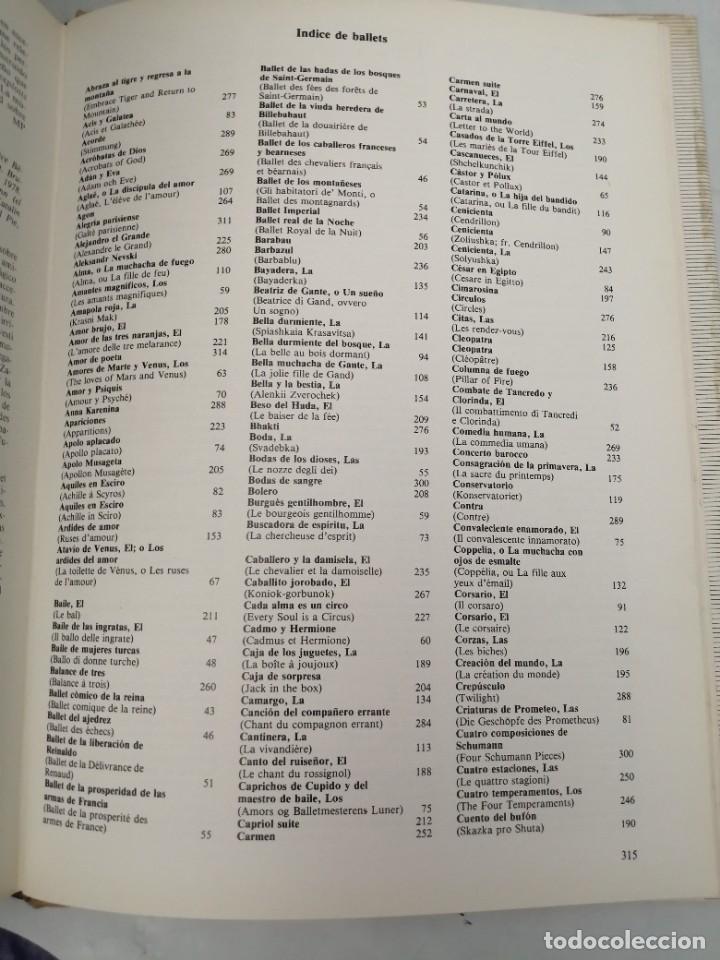 Libros de segunda mano: EL BALLET: ENCICLOPEDIA DEL ARTE COREOGR&Aacute;FICO - Foto 19