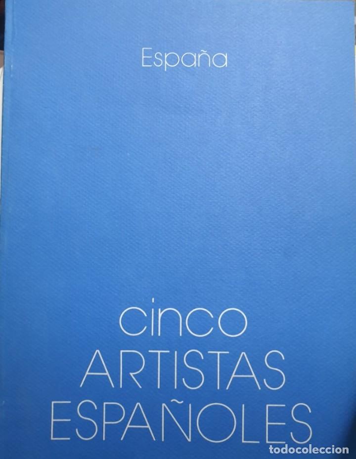 Libros de segunda mano: CINCO ARTISTAS ESPA&Ntilde;OLES. - - Foto 1