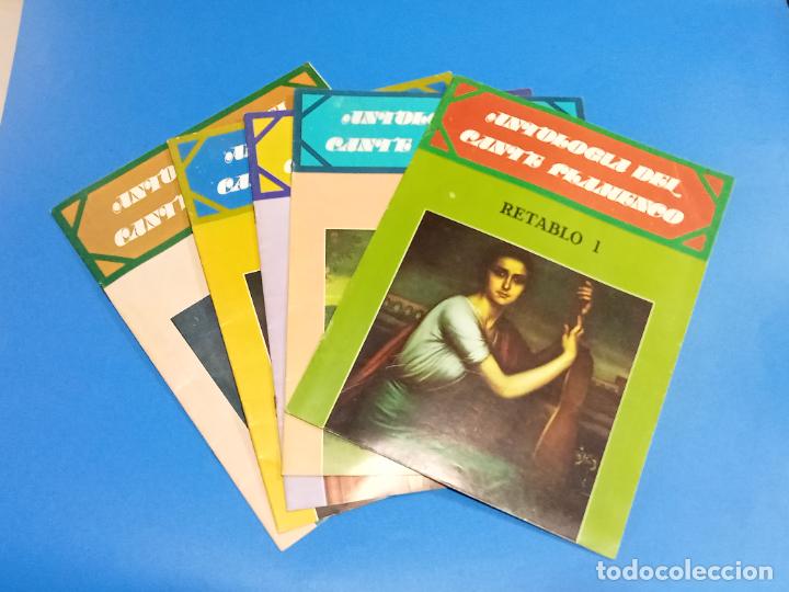 Second hand books: LOTE DE 5 FASC&Iacute;CULOS. ANTOLOG&Iacute;A DEL CANTE FLAMENCO. 18 P&Aacute;GINAS. ILUSTRADO. VER