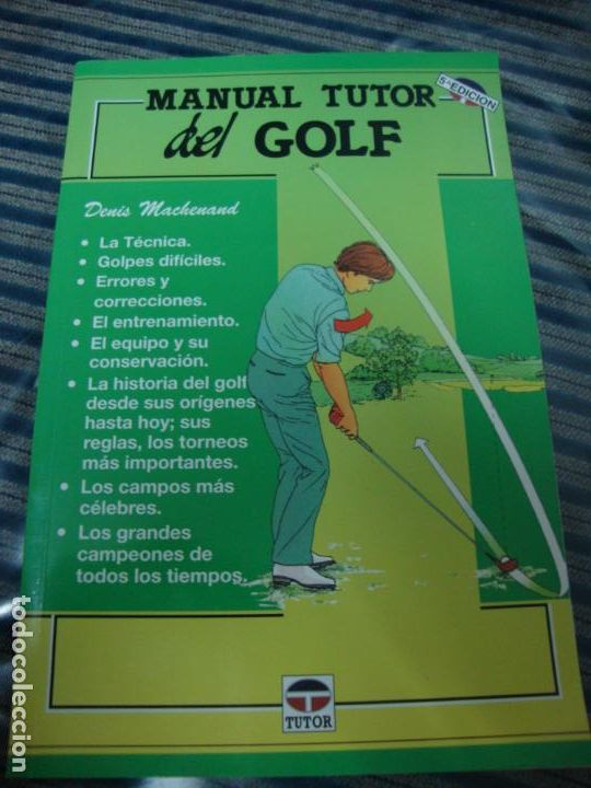 Libros de segunda mano: manual tutor del golf - Foto 1
