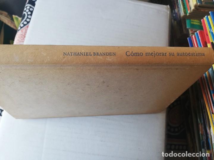 Libros de segunda mano: NATHANIEL BRANDEN. COMO MEJORAR SU AUTOESTIMA . CIRCULO DE LECTORES 1989 - Foto 2