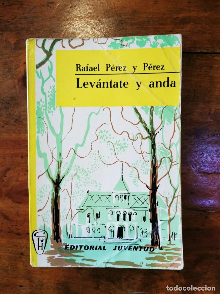 Libros de segunda mano: P&Eacute;REZ Y P&Eacute;REZ, Rafael. Lev&aacute;ntate y anda : novela - Foto 1