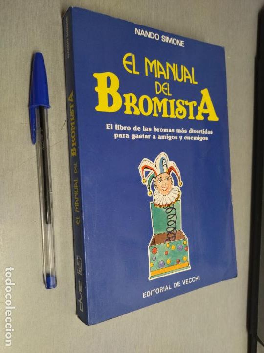 Libros de segunda mano: EL MANUAL DEL BROMISTA / NANDO SIMONE / EDITORIAL DE VECCHI 1988 - Foto 1