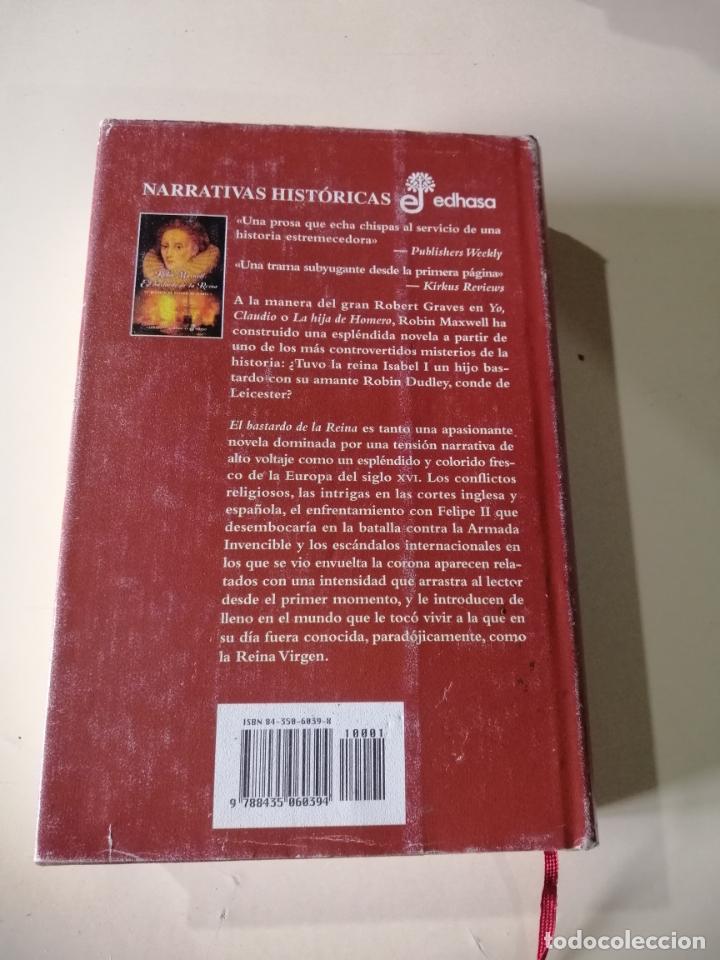 Libros de segunda mano: El bastardo de la reina. Robin Maxwell - Foto 2