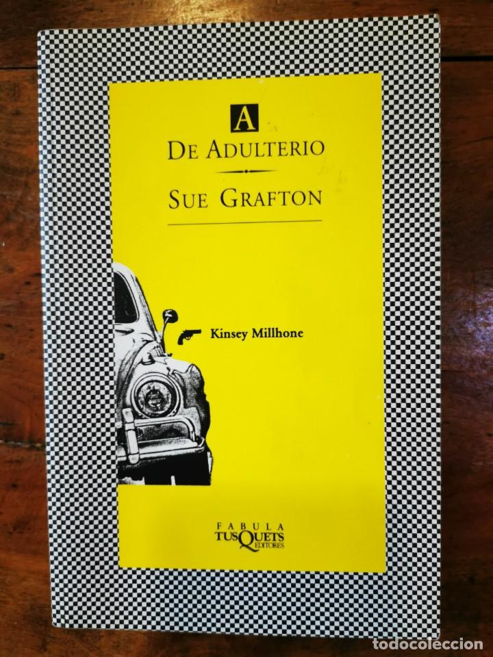 Libros de segunda mano: GRAFTON, Sue. A de adulterio - Foto 1