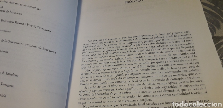 Libros de segunda mano: ELEMENTOS DE LINGUISTICA, CARLOS MART&Iacute;N VIDE, - Foto 3