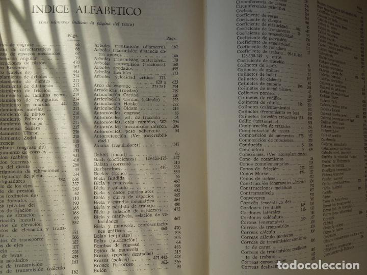 Libros de segunda mano: MECANISMOS (C&Aacute;LCULO Y CONSTRUCCI&Oacute;N) - CELSO MAXIMO - EDITORIAL DOSSAT 1965. - Foto 2