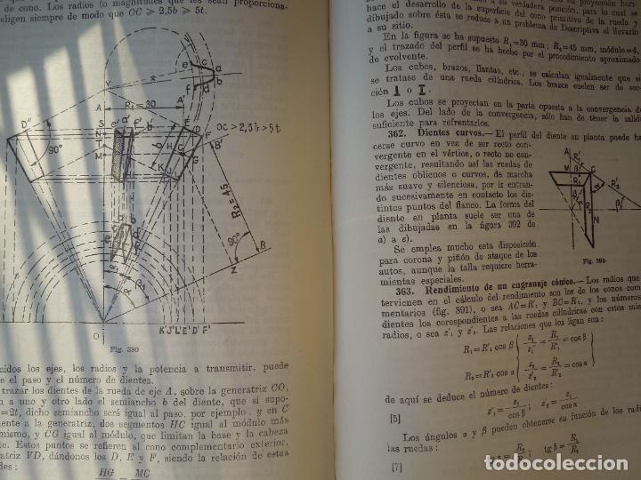 Libros de segunda mano: MECANISMOS (C&Aacute;LCULO Y CONSTRUCCI&Oacute;N) - CELSO MAXIMO - EDITORIAL DOSSAT 1965. - Foto 4