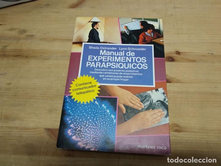 Libros de segunda mano: OSTRANDER / SCHROEDER : MANUAL DE EXPERIMENTOS PARAPS&Iacute;QUICOS - Foto 1