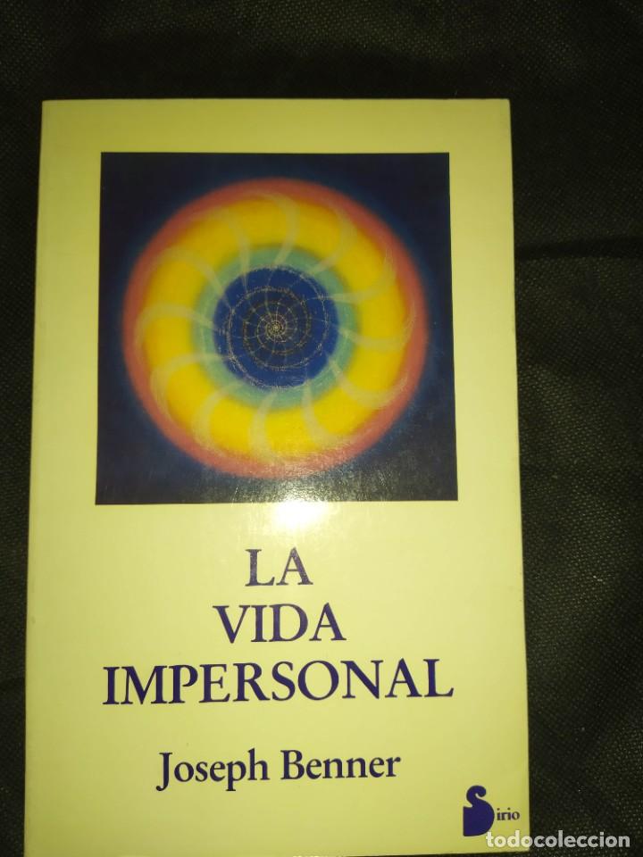 Libros de segunda mano: LA VIDA IMPERSONAL - JOSEPH BENNER . SIRIO - Foto 1