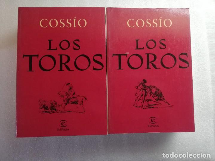 Libros de segunda mano: COSSIO. LOS TOROS. VOL 1 Y VOL 2. ESPASA CALPE - DOS TOMOS - Foto 2