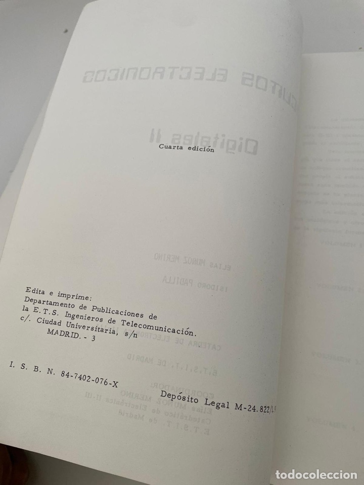 Libros de segunda mano: Circuitos electr&oacute;nicos - Foto 3