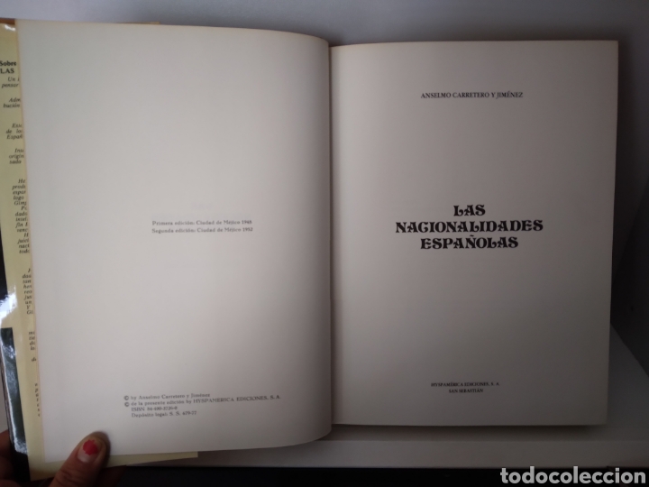 Libros de segunda mano: Las nacionalidades espa&ntilde;olas - Foto 5