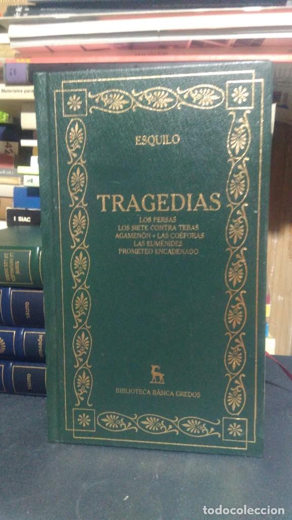 Libros de segunda mano: TRAGEDIAS, ESQUILO, BIBLIOTECA B&Aacute;SICA GREDOS, 4 - Foto 1
