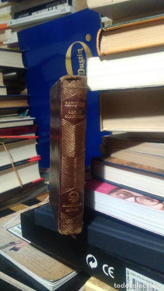 Libros de segunda mano: OBRAS COMPLETAS, BECQUER, ED. AGUILAR 1942 - Foto 1