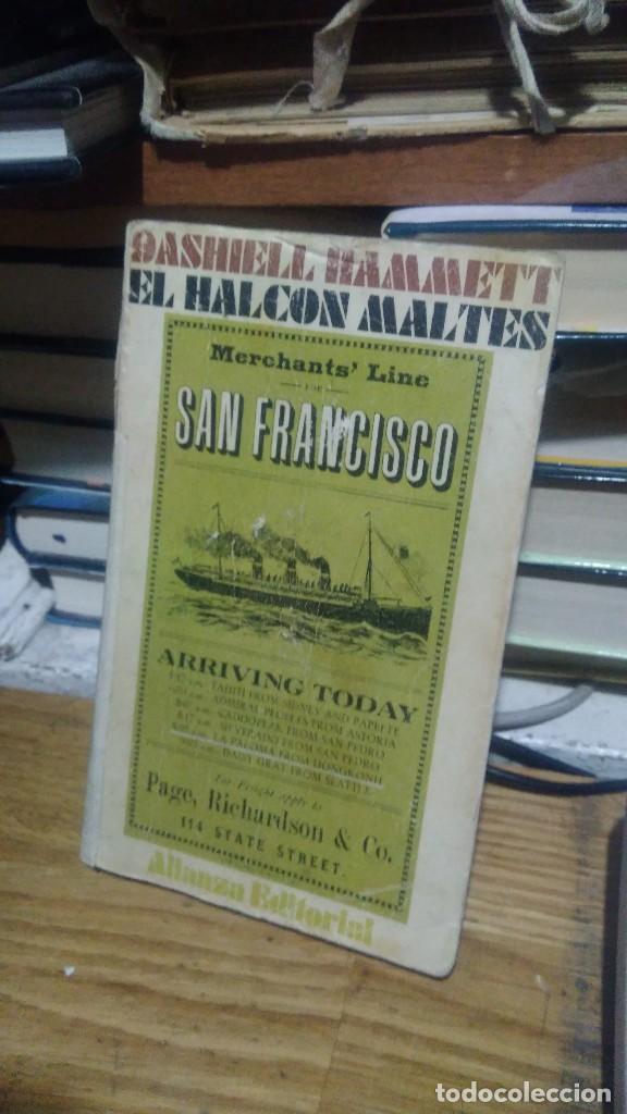 Libros de segunda mano: EL HALCON MALTES, DASHIELL HAMMETT, ED. ALIANZA - Foto 1