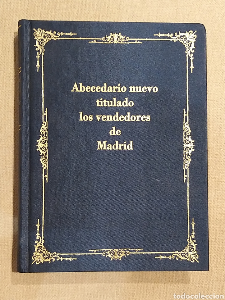 Libros de segunda mano: ABECEDARIO NUEVO TITULADO LOS VENDEDORES DE MADRID