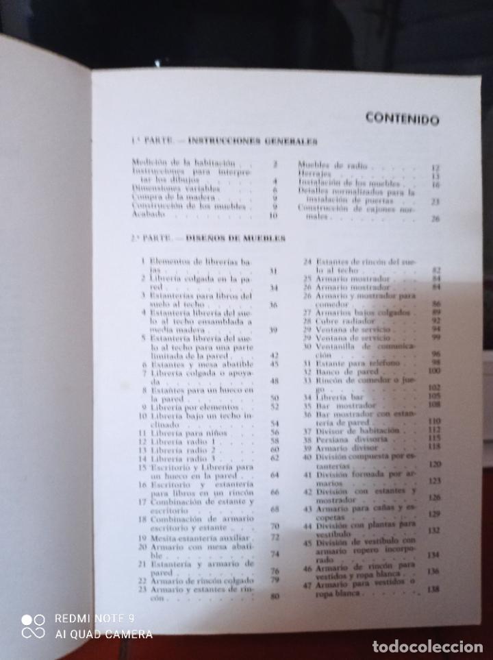 Libros de segunda mano: Como construir muebles por elementos, Mario dal Fabbro. CEAC 1982 - Foto 2
