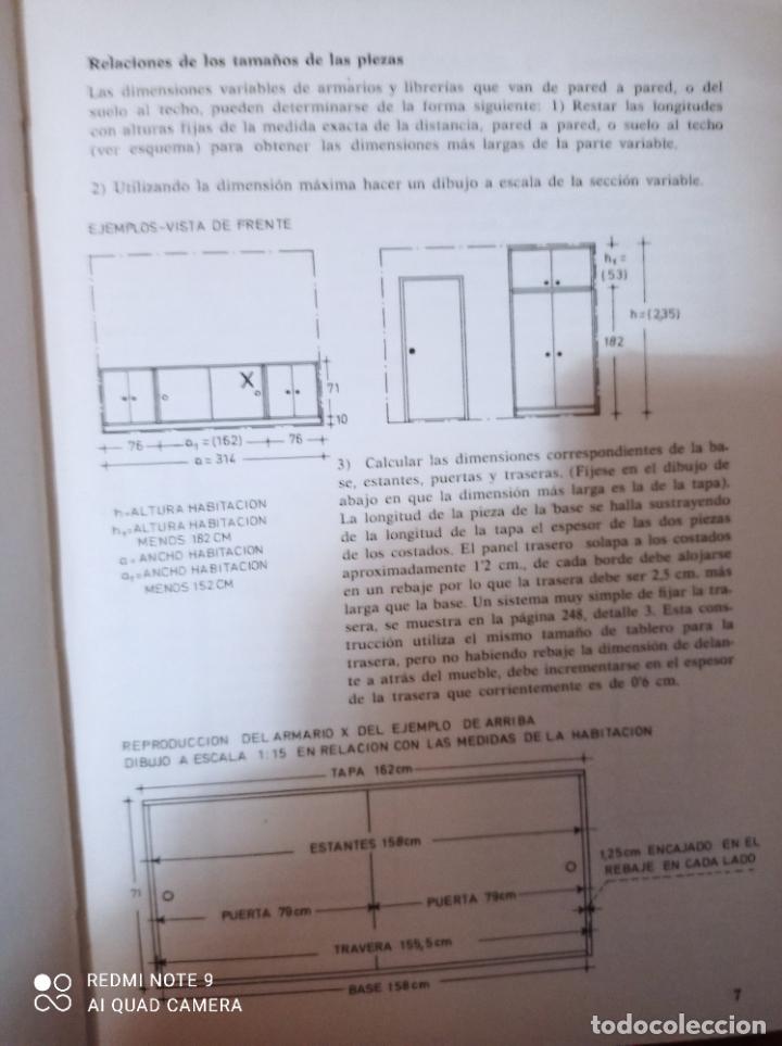 Libros de segunda mano: Como construir muebles por elementos, Mario dal Fabbro. CEAC 1982 - Foto 4