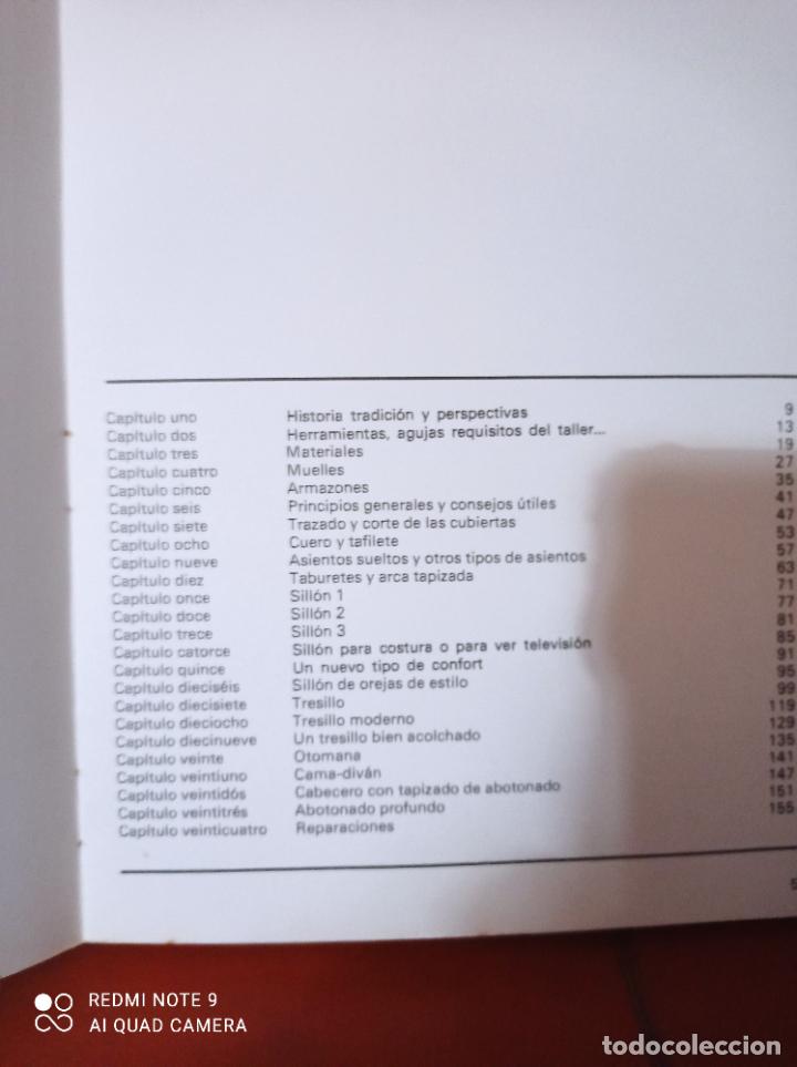 Libros de segunda mano: Pr&aacute;ctica del tapizado, C. Howes. CEAC 1982 - Foto 2
