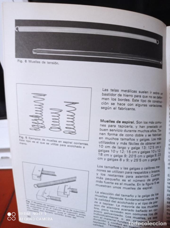 Libros de segunda mano: Pr&aacute;ctica del tapizado, C. Howes. CEAC 1982 - Foto 3