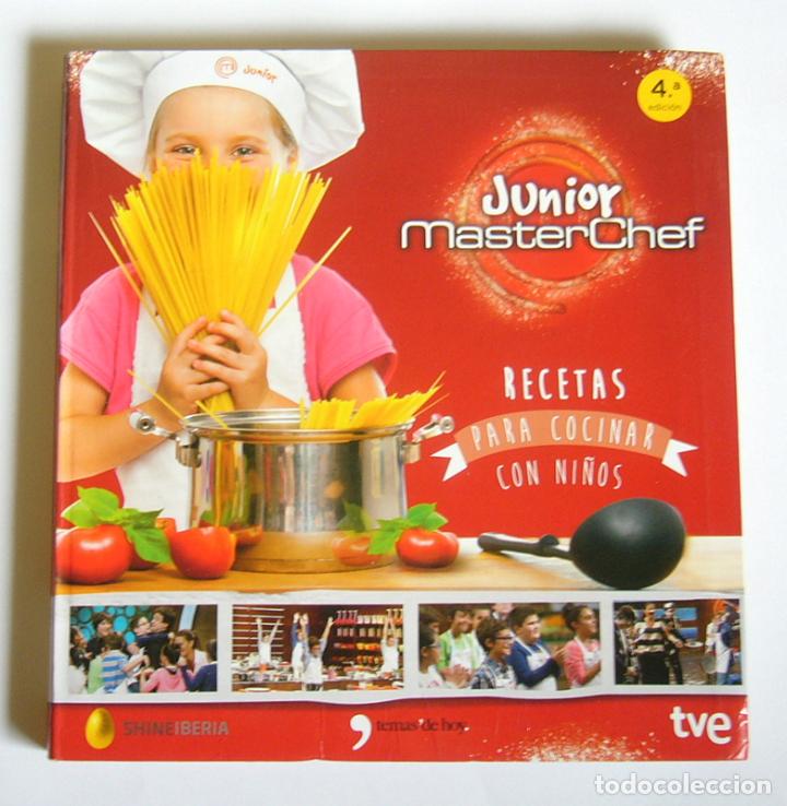 Libros de segunda mano: RECETAS PARA COCINAR CON NI&Ntilde;OS - MASTERCHEF JUNIOR - Foto 1