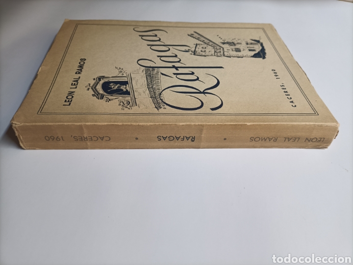 Libros de segunda mano: R&aacute;fagas .Le&oacute;n Leal Ramos C&aacute;ceres 1960 ... Temas extreme&ntilde;os - Foto 2