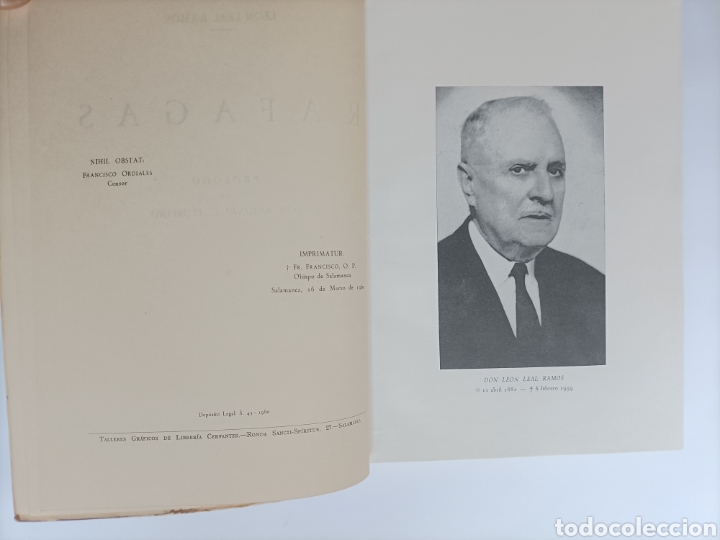 Libros de segunda mano: R&aacute;fagas .Le&oacute;n Leal Ramos C&aacute;ceres 1960 ... Temas extreme&ntilde;os - Foto 8