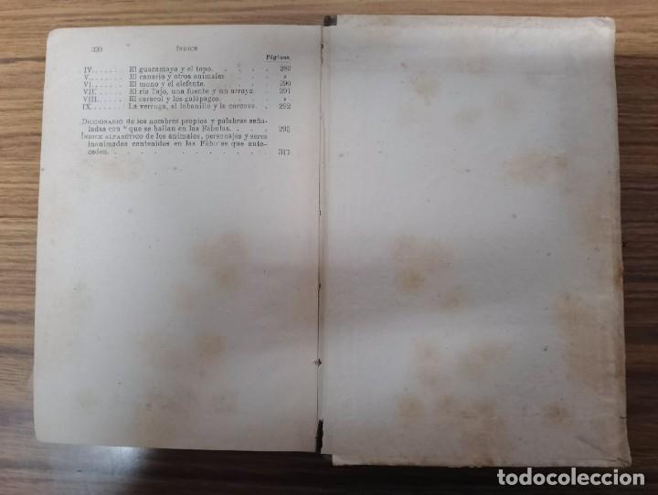 Libros de segunda mano: LIBRO FABULAS SAMARIEGO E ESOPO FEDRO IRIARTE - Foto 4