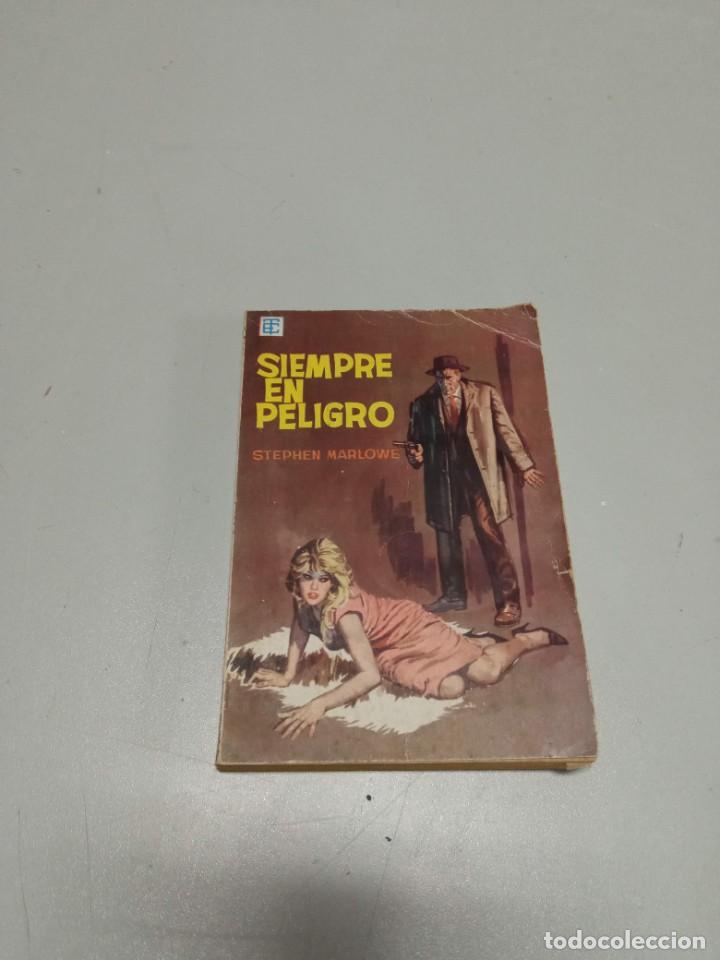 Libros de segunda mano: Siempre en peligro MARLOWE, Stephen. Novela Western - Foto 1