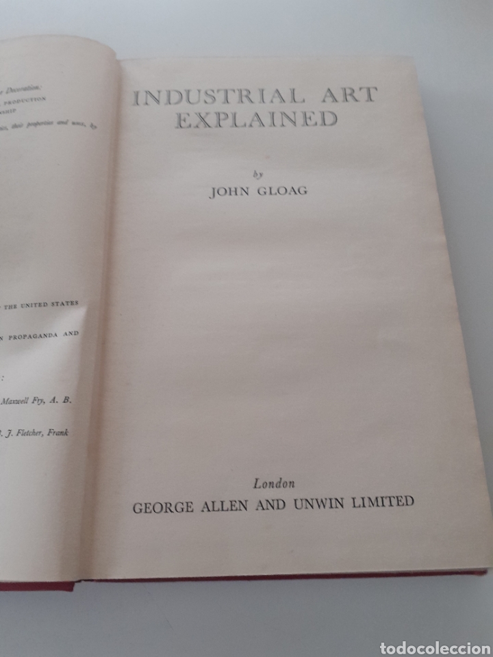 Libros de segunda mano: Industrial Art explained John Gloag 1946 ingl&eacute;s - Foto 3