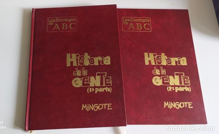 Libros de segunda mano: MINGOTE - HISTORIA DE LA GENTE (2 TOMOS) - LOS DOMINGOS DE ABC - Foto 1