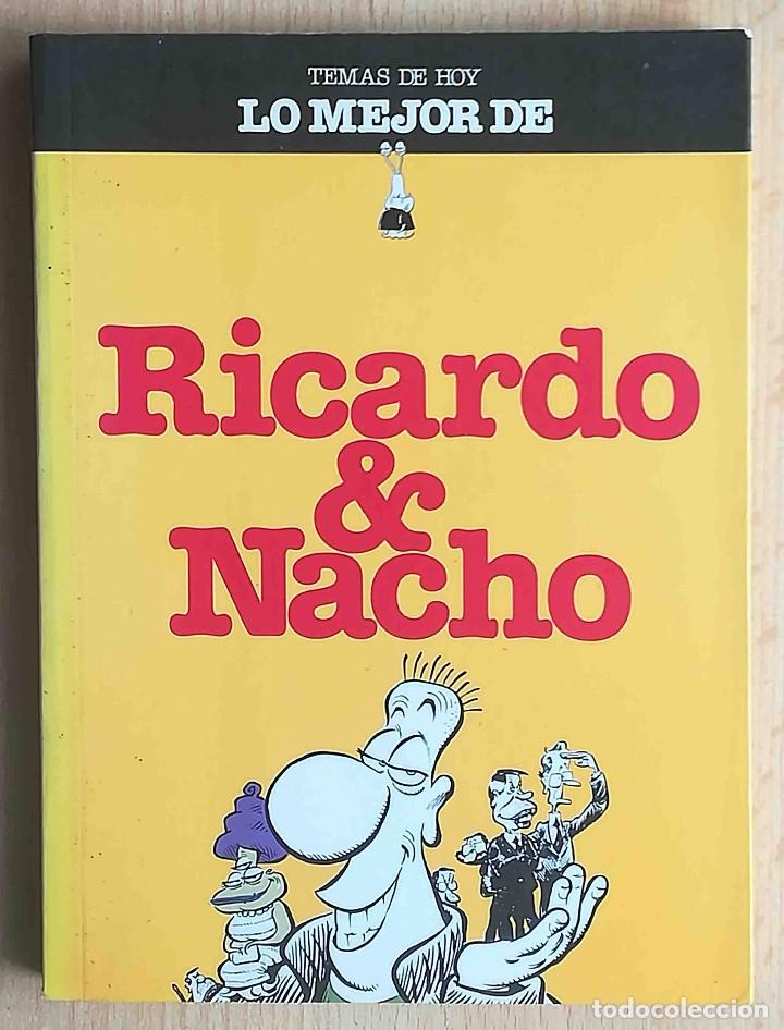 Libros de segunda mano: Lo mejor de Ricardo y Nacho. Ediciones Temas de hoy 1992 - Foto 1