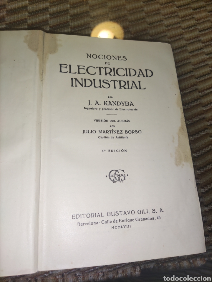 Libros de segunda mano: Nociones de Electricidad. kandyba..N&deg; 9. - Foto 4