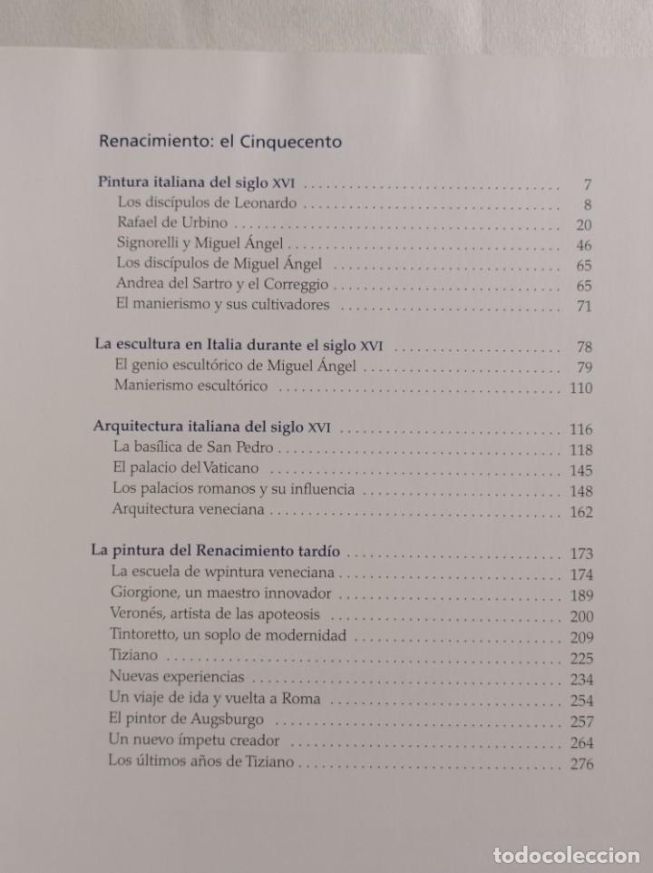 Libros de segunda mano: El Renacimiento. El Cinquecento. Historia del arte - Foto 3