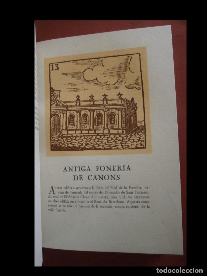Libros de segunda mano: Auca dels edificis notables de Barcelona, Joan Amades - Foto 4