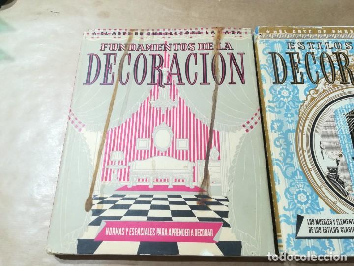 Libros de segunda mano: DECORACION, FUNDAMENTOS, ESTILOS, COMPLEMENTOS / 3 TOMOS LEDA EDICIONES ARTE / AQ803 - Foto 2