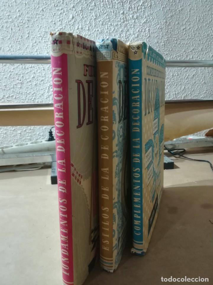 Libros de segunda mano: DECORACION, FUNDAMENTOS, ESTILOS, COMPLEMENTOS / 3 TOMOS LEDA EDICIONES ARTE / AQ803 - Foto 5