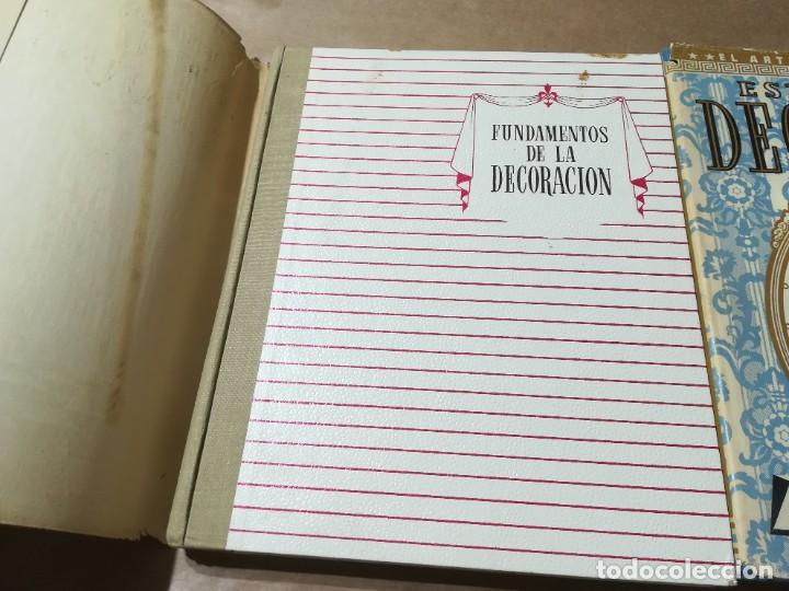 Libros de segunda mano: DECORACION, FUNDAMENTOS, ESTILOS, COMPLEMENTOS / 3 TOMOS LEDA EDICIONES ARTE / AQ803 - Foto 12
