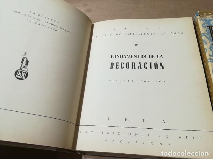 Libros de segunda mano: DECORACION, FUNDAMENTOS, ESTILOS, COMPLEMENTOS / 3 TOMOS LEDA EDICIONES ARTE / AQ803 - Foto 16
