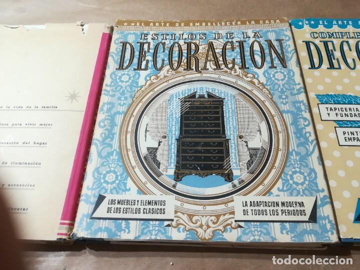 Libros de segunda mano: DECORACION, FUNDAMENTOS, ESTILOS, COMPLEMENTOS / 3 TOMOS LEDA EDICIONES ARTE / AQ803 - Foto 25