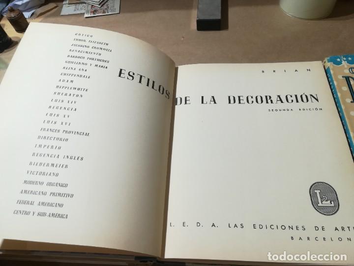 Libros de segunda mano: DECORACION, FUNDAMENTOS, ESTILOS, COMPLEMENTOS / 3 TOMOS LEDA EDICIONES ARTE / AQ803 - Foto 29