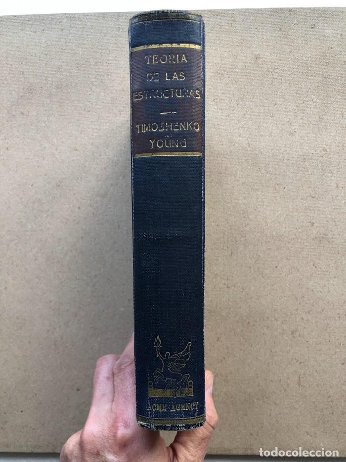 Libros de segunda mano: Teor&iacute;a de las Estructuras / Timoshenko & Young / 1948 / Acme Agency / - Foto 1
